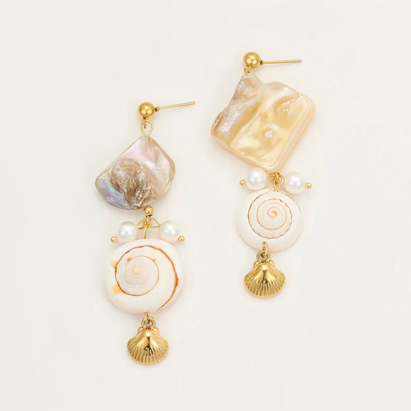 Coral Earrings