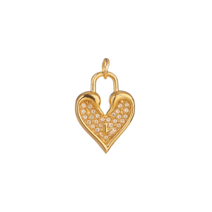 Heart Lock Charm