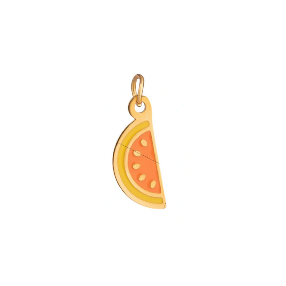 Orange Slice Charm