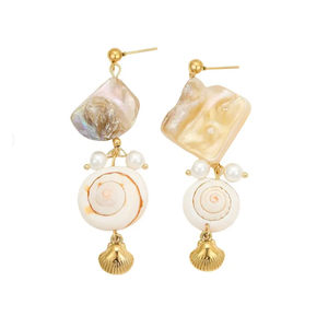 Coral Earrings