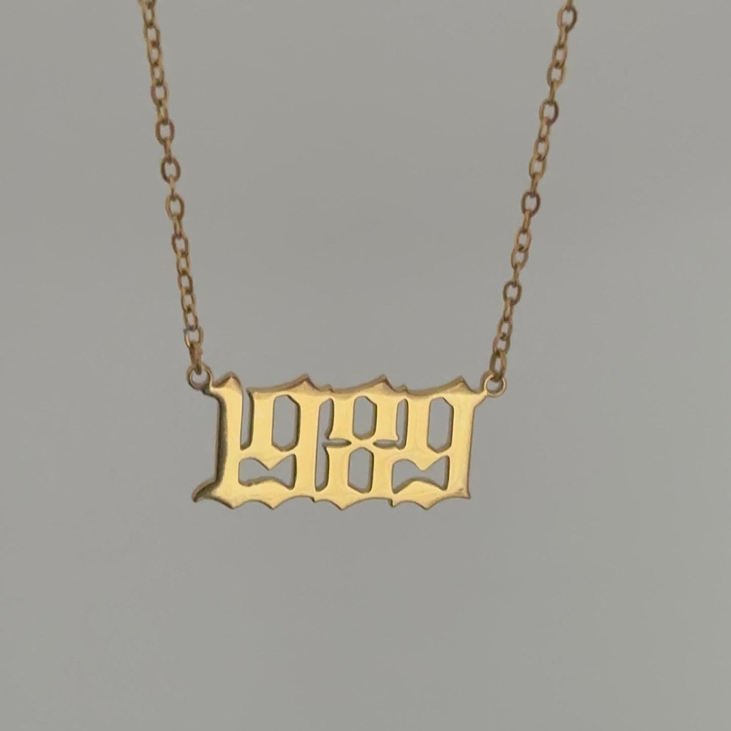 Taylor '1989' Necklace