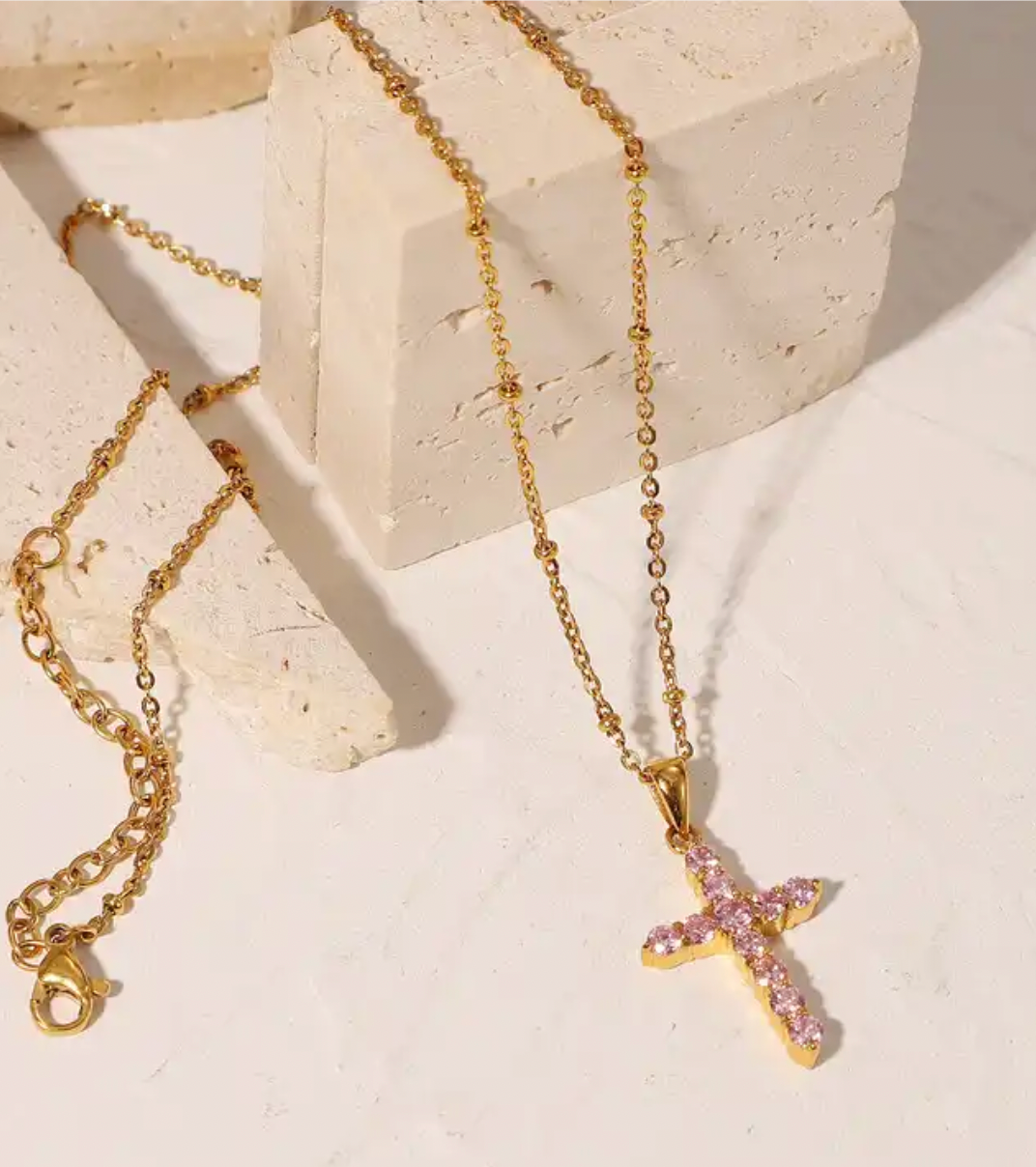 Barbie Cross Necklace